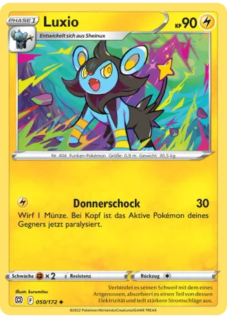 Luxio #050/172 — Strahlende Sterne
