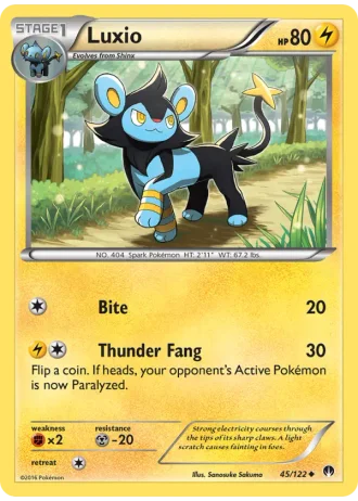 Luxio #45/122 — BREAKpoint