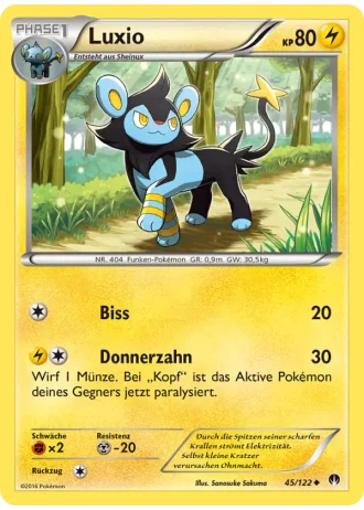 Luxio #45/122 — TURBOfieber