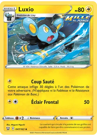 Luxio #47/163 — Styles de combat