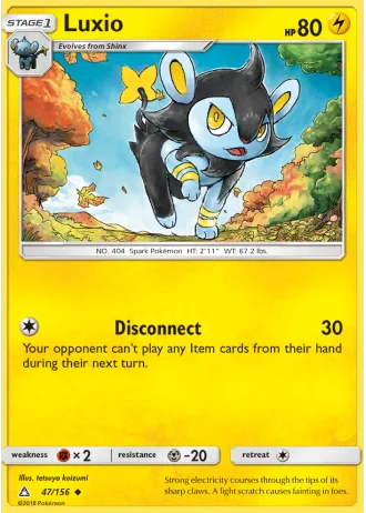 Luxio #47/156 — Ultra Prism
