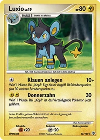 Luxio #52/130 — Diamant & Perl