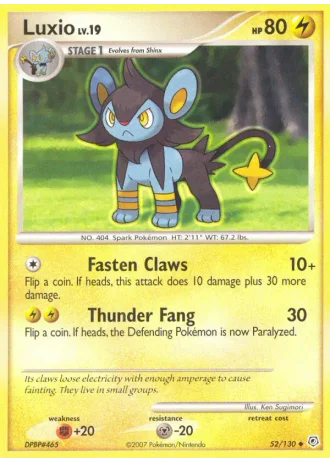 Luxio #52 — Diamond & Pearl