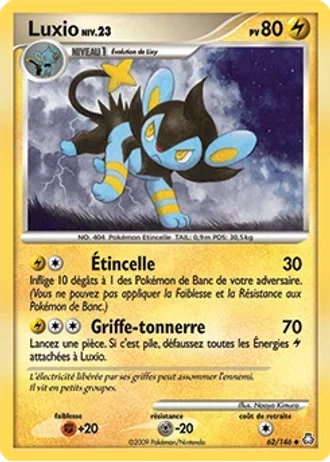 Luxio #62/146 — Éveil des Légendes