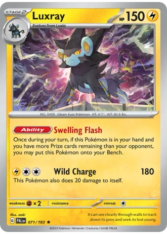 Luxray #071 — Paldea Evolved