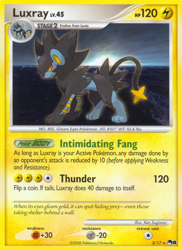Luxray #3 — POP Series 8
