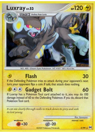 Luxray #5 — Arceus