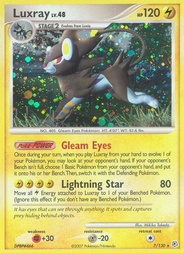 Luxray #7 — Diamond & Pearl