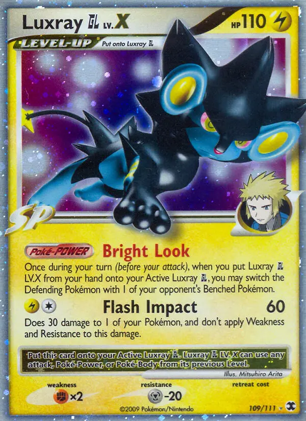 Luxray GL LV.X #109 — Rising Rivals