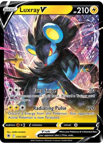 Luxray V #050 — Astral Radiance