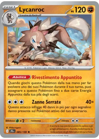 Lycanroc #085 — Avventure Insieme