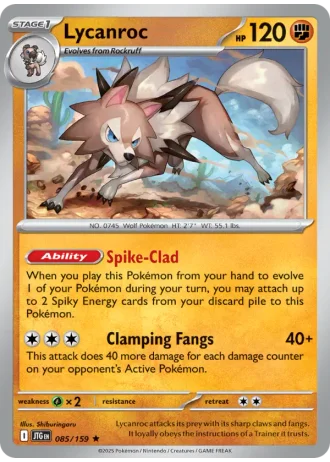 Lycanroc #085 — Journey Together