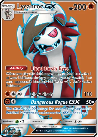 Lycanroc GX #138 — Guardians Rising