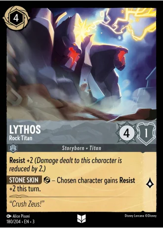 Lythos - Rock Titan #180/204 — Into the Inklands