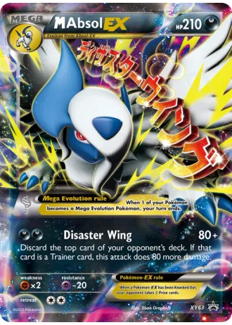 M Absol EX XY63 — XY Promos