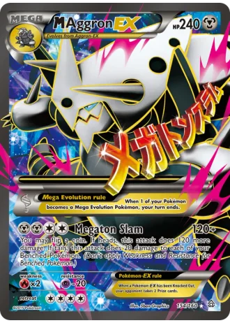 M Aggron EX #154 — Primal Clash