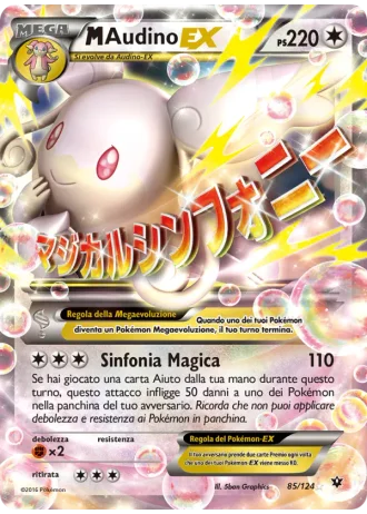 M Audino EX #85/124 — Destini Incrociati