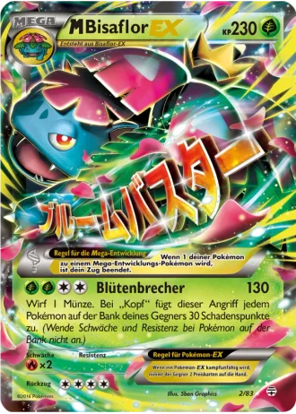 M-Bisaflor EX #2/83 — Generationen