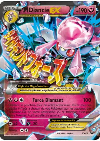 M Diancie EX XY44 — XY Promos
