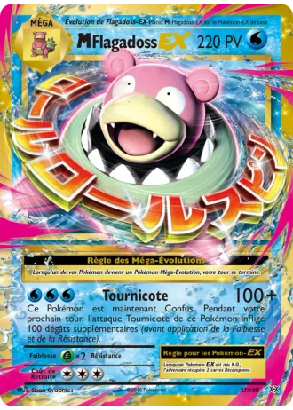 M-Flagadoss EX #27/108 — Évolutions
