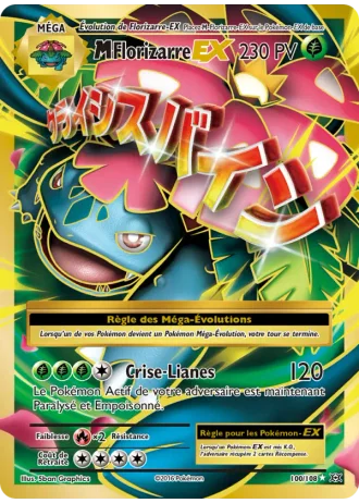 M-Florizarre EX #100/108 — Évolutions