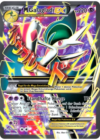 M-Galagladi EX #100/108 — Drachenleuchten
