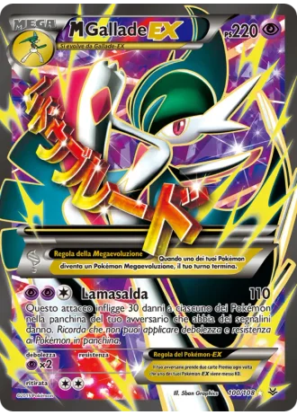 M Gallade EX #100/108 — Furie Volanti