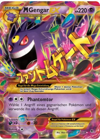 M-Gengar EX #121/119 — Phantomkräfte