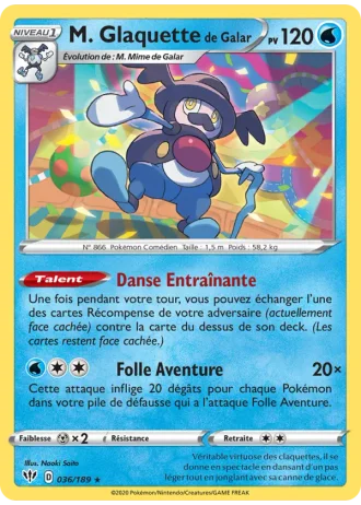 M. Glaquette de Galar #36/189 — Ténèbres Embrasées