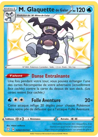 M. Glaquette de Galar SV021/122 — Coffre Chromatique (Destinées Radieuses)