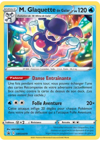 M. Glaquette de Galar SWSH079 — Épée & Bouclier Promos