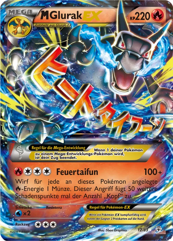 M-Glurak EX #12 — Generationen