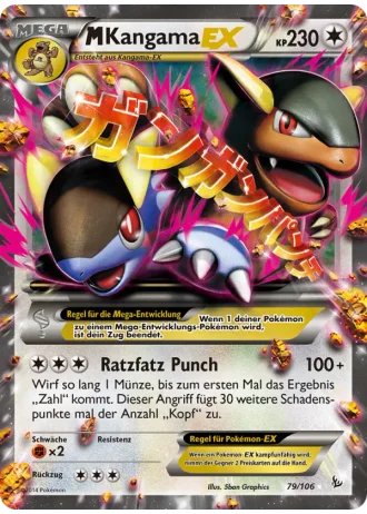 M-Kangama EX #79/106 — Flammenmeer