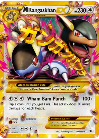 M Kangaskhan EX #109/106 — Flashfire
