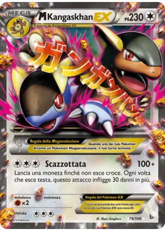 M Kangaskhan EX #79/106 — Fuoco Infernale