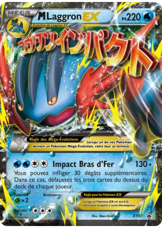 M Laggron EX XY87 — XY Promos