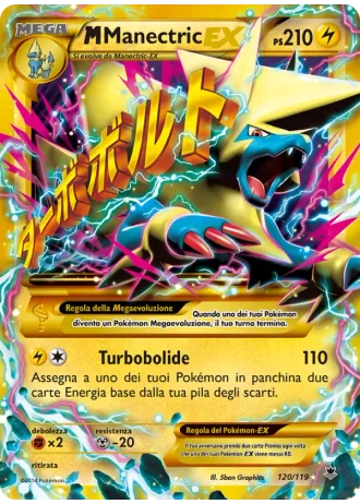 M Manectric EX #120/119 — Forze Spettrali