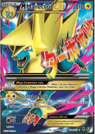 M Manectric EX #24a — Phantom Forces