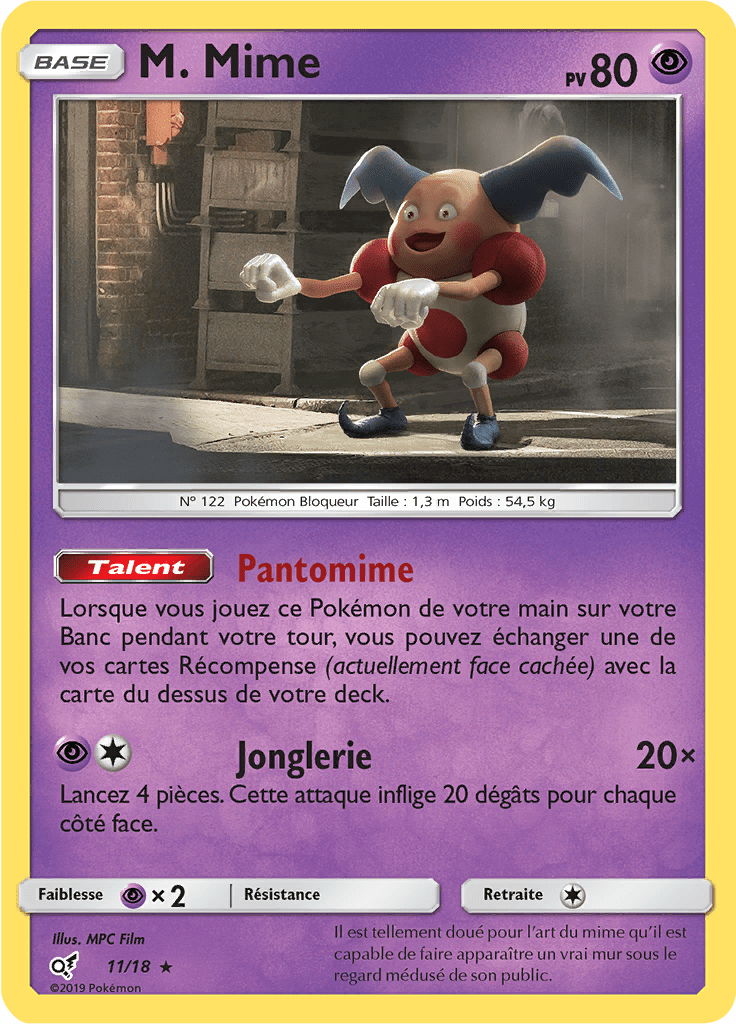 M. Mime #11 — Détective Pikachu