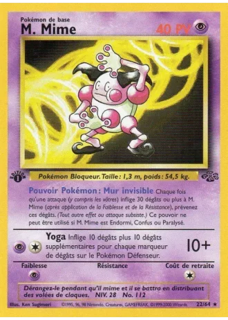 M. Mime #22/64 — Jungle