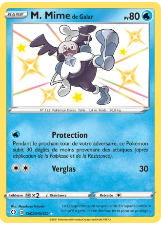 M. Mime de Galar SV020/122 — Coffre Chromatique (Destinées Radieuses)