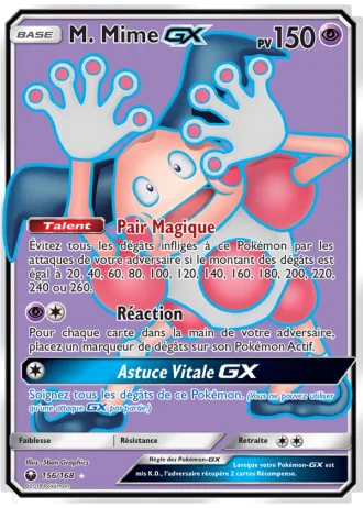 M. Mime GX #156/168 — Tempête Céleste