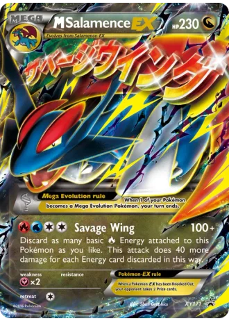 M Salamence EX XY171 — XY Promos