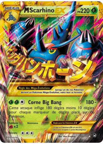 M-Scarhino EX #112 — Poings Furieux