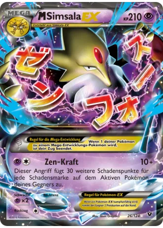 M-Simsala EX #26/124 — Schicksalsschmiede