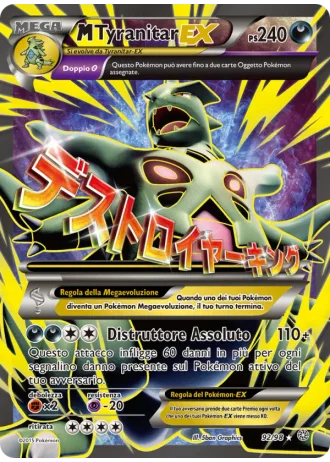M Tyranitar EX #92/98 — Antiche Origini