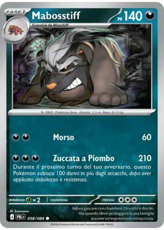 Mabosstiff #058 — Buio Pesto