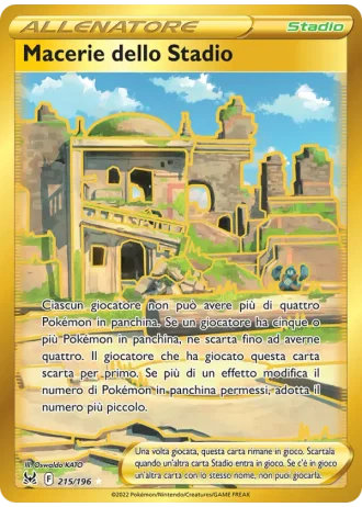 Macerie dello Stadio #215 — Origine Perduta