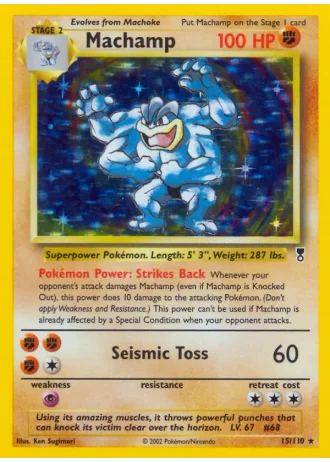 Machamp #15/110 — Legendary Collection