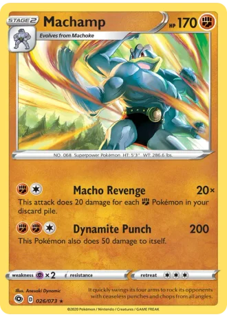 Machamp #26/73 — Champion's Path